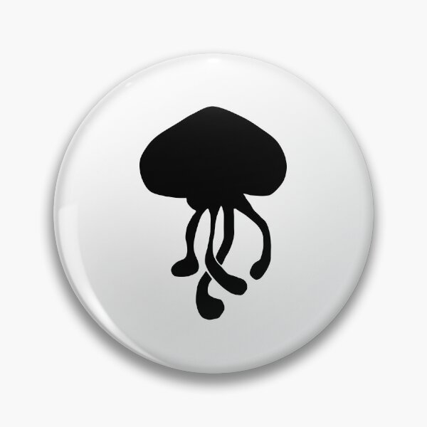 Item preview, Jellyfish Silhouette – Minimalist Clean Design designed and sold by Soulink-Studio.