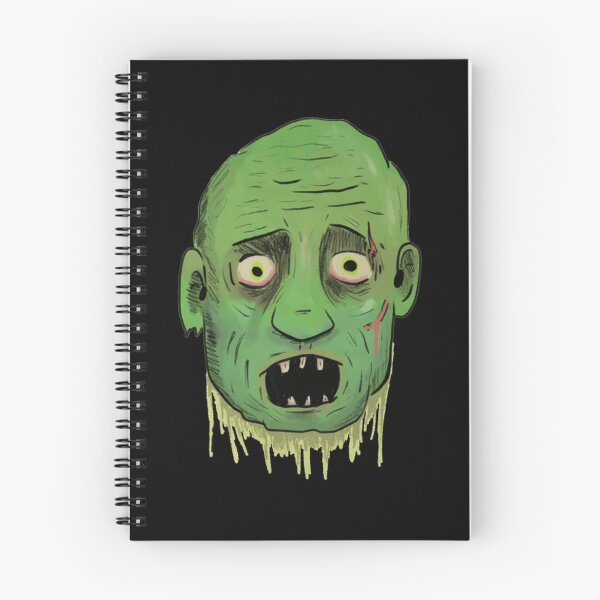 Item preview,  Living With Rotting Creepy Green Zombie Head Art designed and sold by ZevyStores.