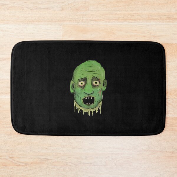 Item preview,  Living With Rotting Creepy Green Zombie Head Art designed and sold by ZevyStores.