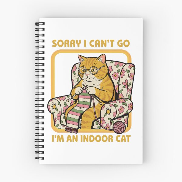 Item preview, Funny Sorry I Can't Go I'm an Indoor Cat designed and sold by JunoLoyder84.