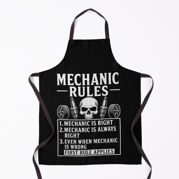 Item preview, Mechanic Rules Funny Automotive Technician Humor Quote Design designed and sold by msaloyach.