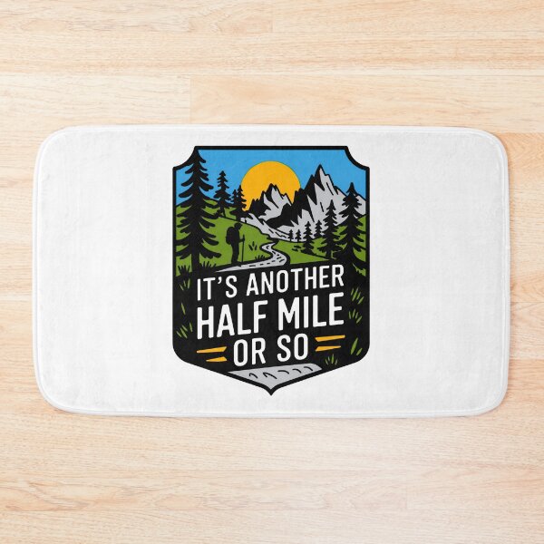 Item preview, Another Half Mile Or So Vintage Hiking Adventure Outdoor Design designed and sold by ronakris009.