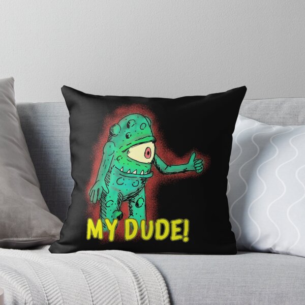 Item preview, My Dude Funny Pink Slime Monster Thumbs Up Design designed and sold by ZevyStores.