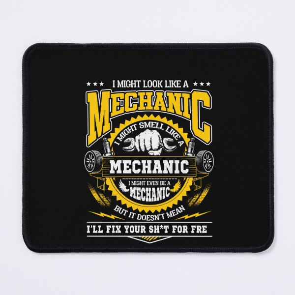 Item preview, I Might Look Like A Mechanic Funny Automotive Humor Quote Design designed and sold by msaloyach.