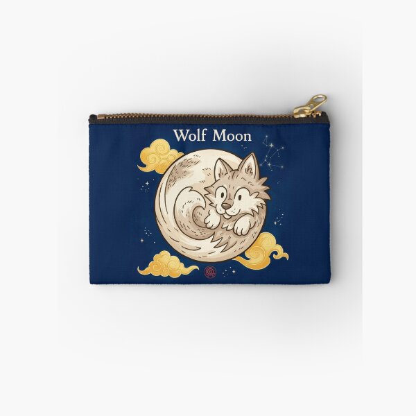 Item preview, Wolf Moon – Guardian Spirit of Winter designed and sold by DianaAlunaImage.