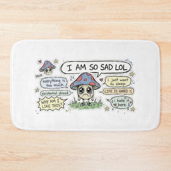 Item preview, Existential Shroom designed and sold by Pixele.