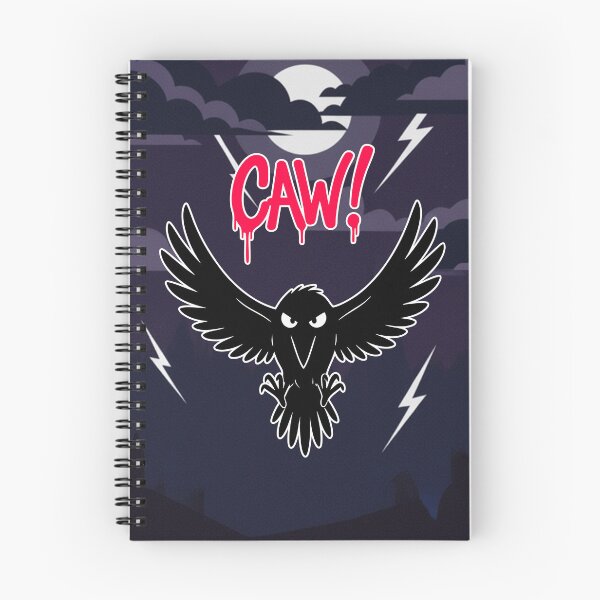 Item preview, CAW! Edgy Raven Cartoon designed and sold by Taridesign.