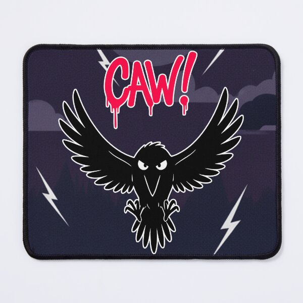 Item preview, CAW! Edgy Raven Cartoon designed and sold by Taridesign.