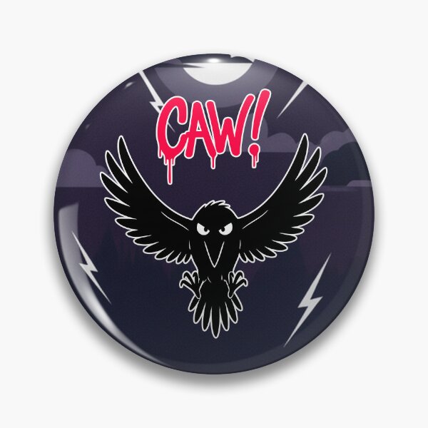 Item preview, CAW! Edgy Raven Cartoon designed and sold by Taridesign.