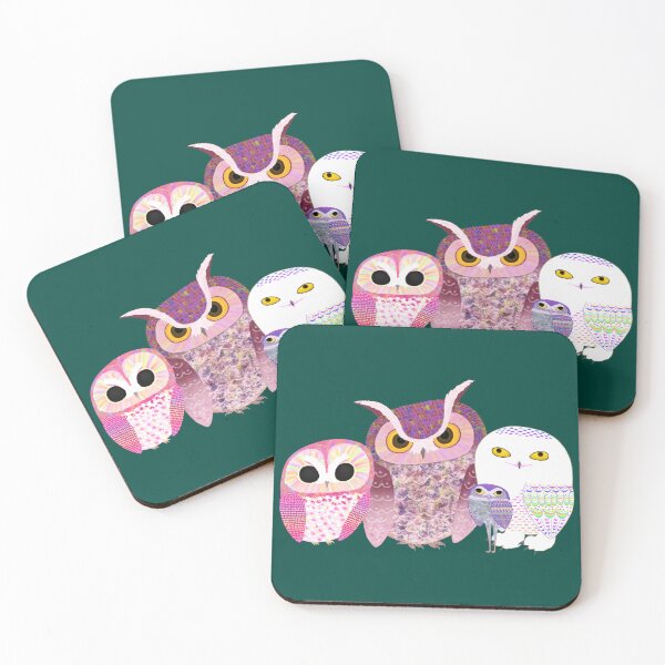 Item preview, Four Owls designed and sold by TamaAnimalArt.
