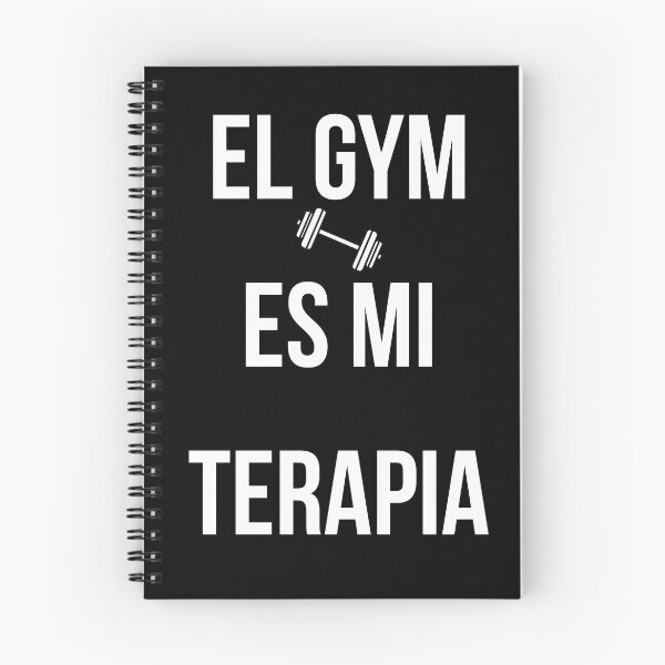 Item preview, El Gym Es Mi Terapia - Spanish Gym Shirt designed and sold by ironvibesco.