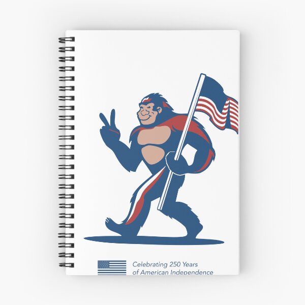 Item preview, America 250th USA - Bigfoot Sasquatch Woodbooger Yeti designed and sold by Otherworldly: A Myths & Legends Store.