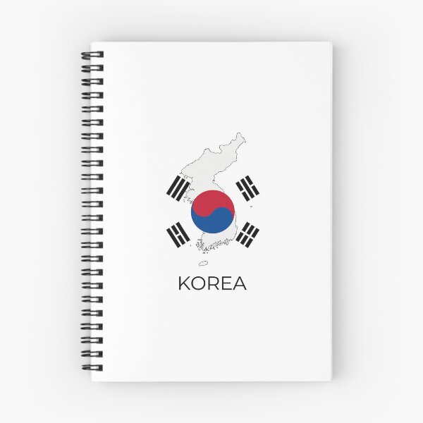 Item preview, Map of Korea with Flag Elements designed and sold by ManggaeJM.
