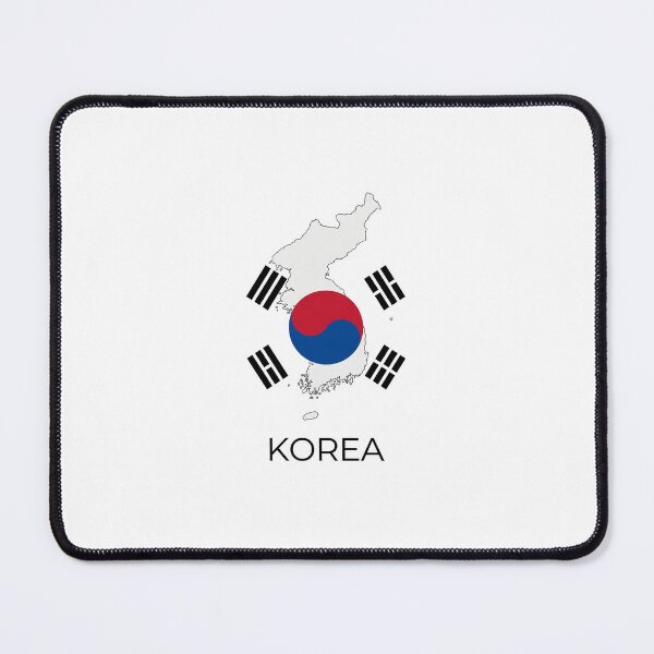 Item preview, Map of Korea with Flag Elements designed and sold by ManggaeJM.