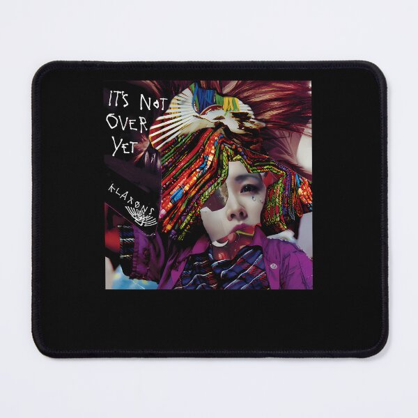 Item preview, Colorful Abstract Face Portrait with It's Not Over Yet and Klaxons designed and sold by BENKUNG.