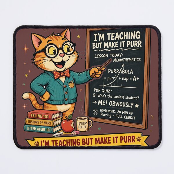 Item preview,  I'm Teaching But Make It Purr designed and sold by HAYA6395.