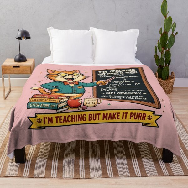 Item preview, I'm Teaching But Make It Purr designed and sold by HAYA6395.
