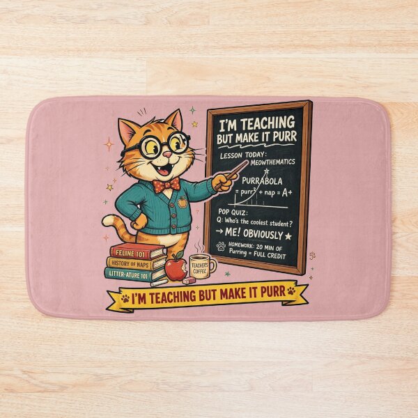 Item preview,  I'm Teaching But Make It Purr designed and sold by HAYA6395.