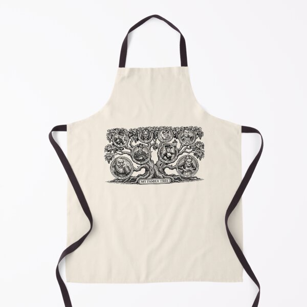 Item preview, Funny Criminal Family Tree Vintage Woodcut Illustration designed and sold by KiwiRider.
