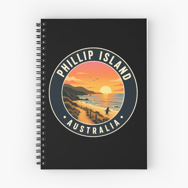 Item preview,  Phillip Island Australia Sunset Vintage Badge designed and sold by teeperfect.