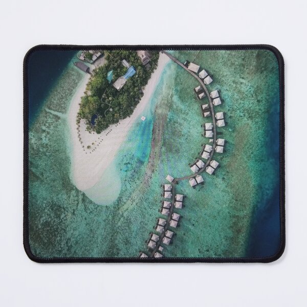 Item preview, Tropical Island Aerial View designed and sold by phlndg.