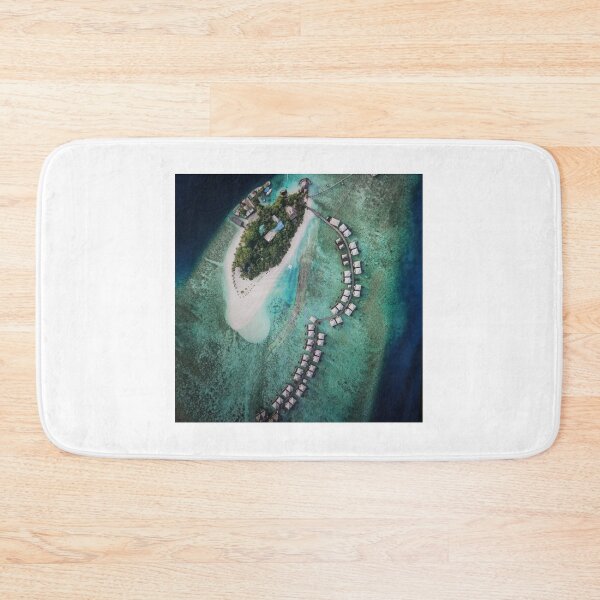 Item preview, Tropical Island Aerial View designed and sold by phlndg.