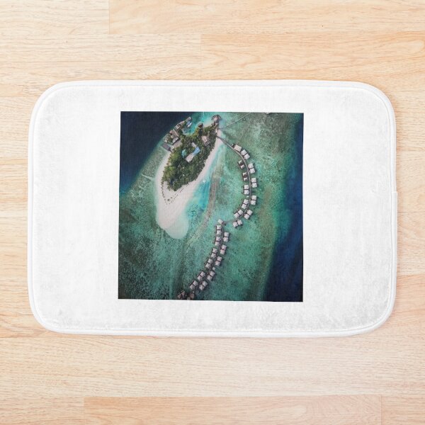 Item preview, Tropical Island Aerial View designed and sold by phlndg.