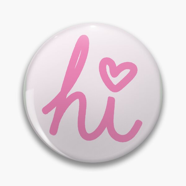 Item preview, Hi hello pale pink designed and sold by FrancesPoff.