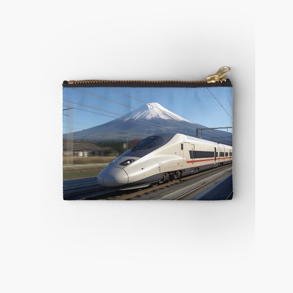 Item preview, Shinkansen Passing Mount Fuji designed and sold by NihonCreative.