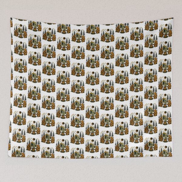 Item preview, Campfire Friends Vintage Camping Outdoor Adventure Design designed and sold by ronakris009.