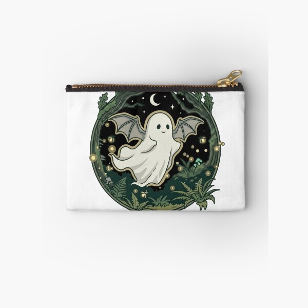 Item preview, Cozy Woodland Bat Ghost Emblem designed and sold by Zacushi.