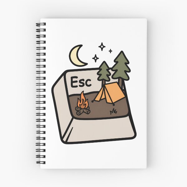 Item preview, Escape Button Funny Keyboard Gamer Programmer Design designed and sold by ronakris009.