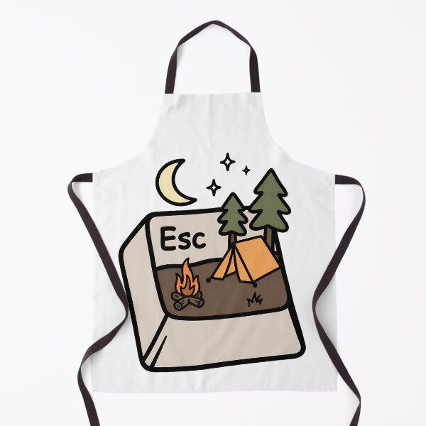 Item preview, Escape Button Funny Keyboard Gamer Programmer Design designed and sold by ronakris009.