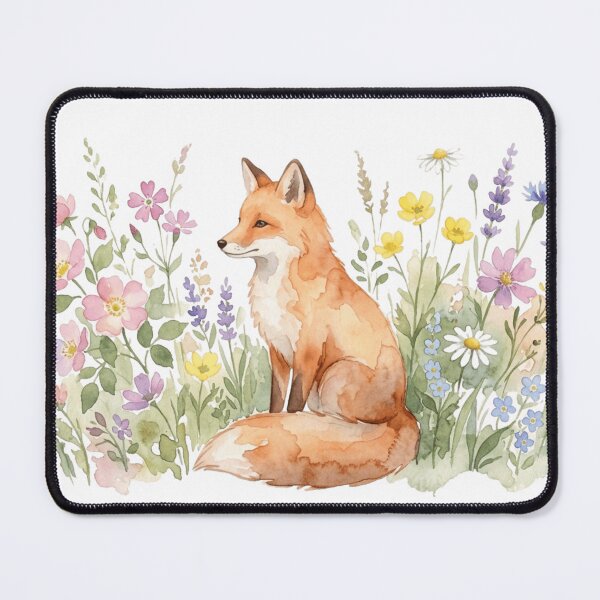 Item preview, Floral Fox designed and sold by Pixele.
