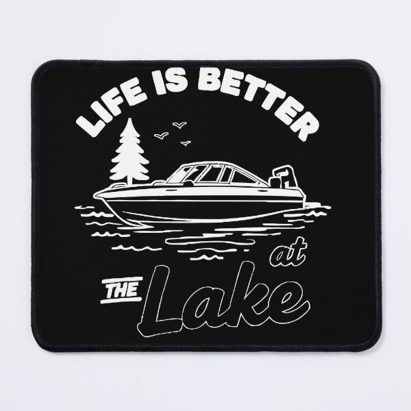 Item preview, Life Is Better At The Lake - Vintage Boat Dad Grandpa Husband Art designed and sold by BendyBeasts.