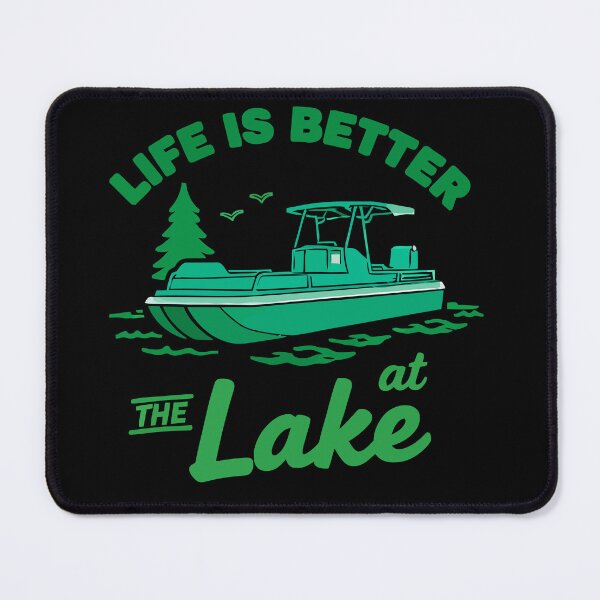 Item preview, Life Is Better At The Lake - Vintage Boat Dad Grandpa Husband Art designed and sold by BendyBeasts.