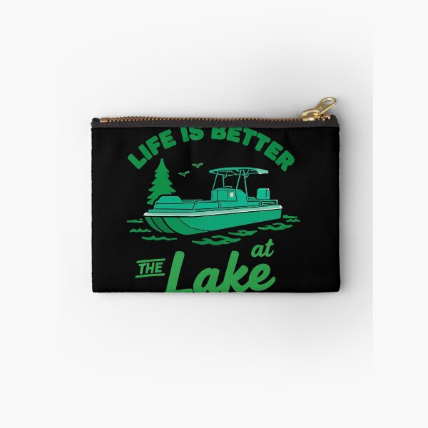 Item preview, Life Is Better At The Lake - Vintage Boat Dad Grandpa Husband Art designed and sold by BendyBeasts.