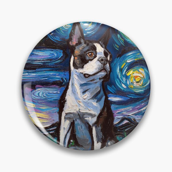 Item preview, Boston Terrier Night 2 designed and sold by AjaTrier.