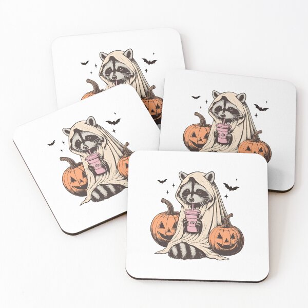 Item preview, Cute Raccoon Ghost designed and sold by gowdaKk.