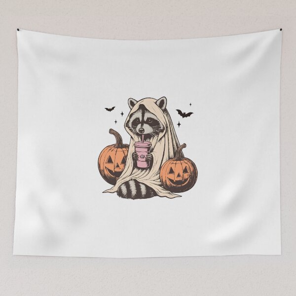 Item preview, Cute Raccoon Ghost designed and sold by gowdaKk.