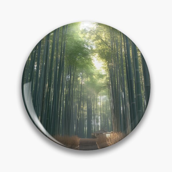 Item preview, A Tranquil Bamboo Forest Path designed and sold by NihonCreative.