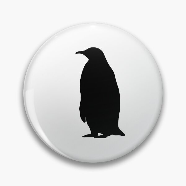 Item preview, Penguin Silhouette – Minimalist Clean Design designed and sold by Soulink-Studio.