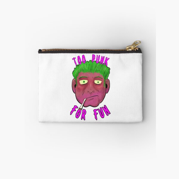 Item preview, Too Punk For Fun Sarcastic Pink Portrait Typography designed and sold by ZevyStores.