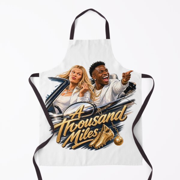 Item preview, Haaland & Vini Jr A Thousand Miles Football Meme designed and sold by Fashvora.