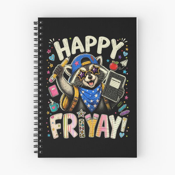 Item preview, Happy Friyay Weekend Weekend Feeling Funny Raccoon designed and sold by watanabeee.