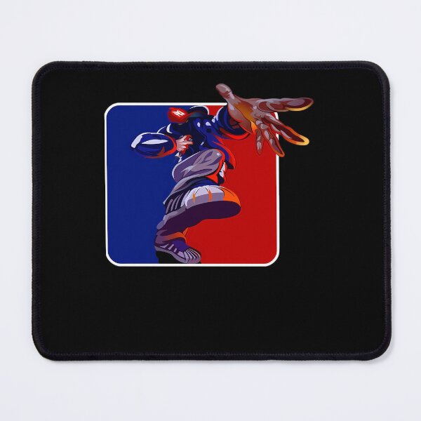 Artikelvorschau, B-Boy Breakdancer greift auf einem blauen entworfen und verkauft von HighGraphic20.