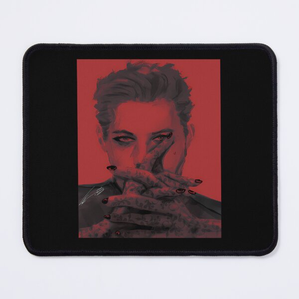 Item preview, Portrait of a Person with Patterned Tattoos on Their designed and sold by HighGraphic20.