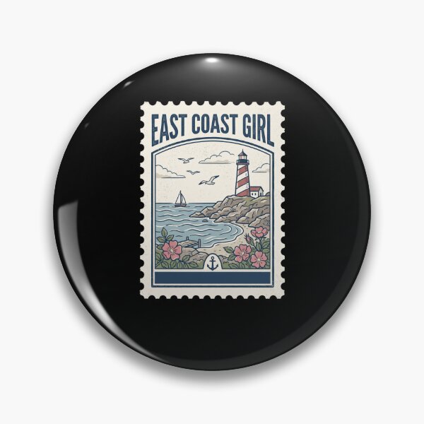 Item preview, East Coast Girl Vintage Lighthouse Ocean View designed and sold by snowry.
