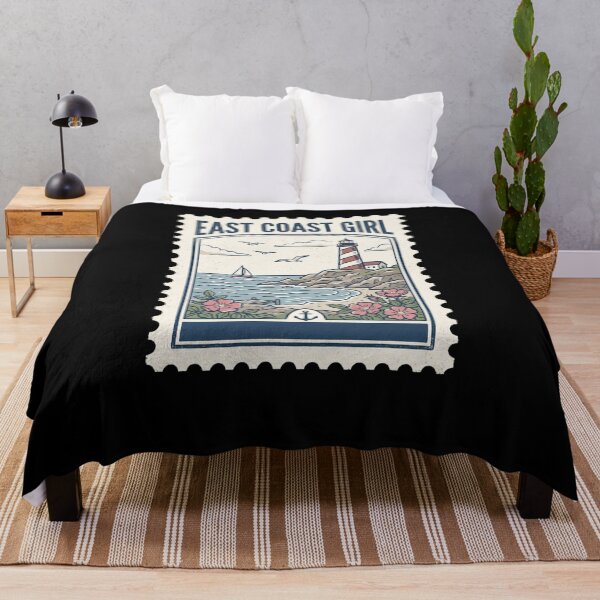 Item preview, East Coast Girl Vintage Lighthouse Ocean View designed and sold by snowry.