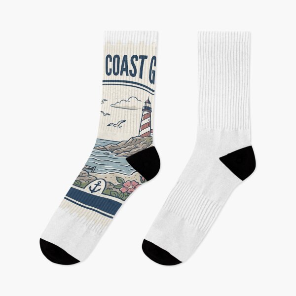 Item preview, East Coast Girl Vintage Lighthouse Ocean View designed and sold by snowry.